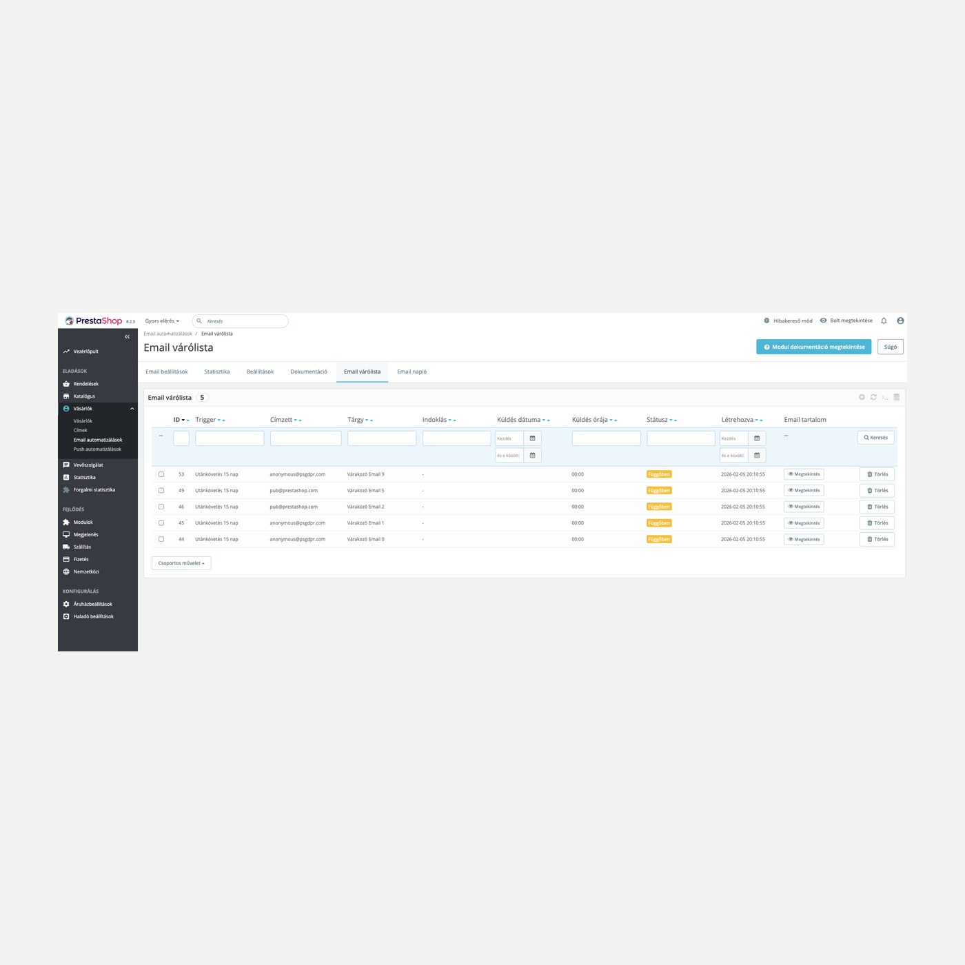 TriggerHub - automatizare de marketing PrestaShop & Web Push
