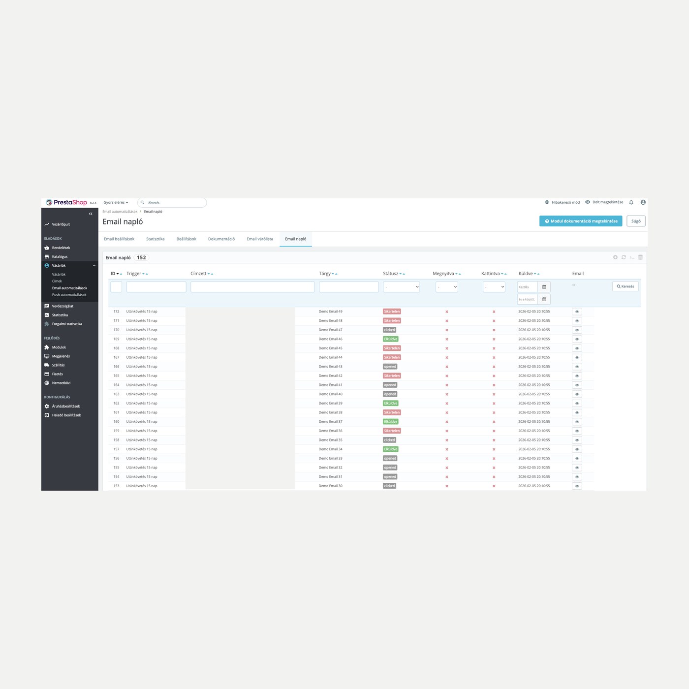 TriggerHub - automatizare de marketing PrestaShop & Web Push