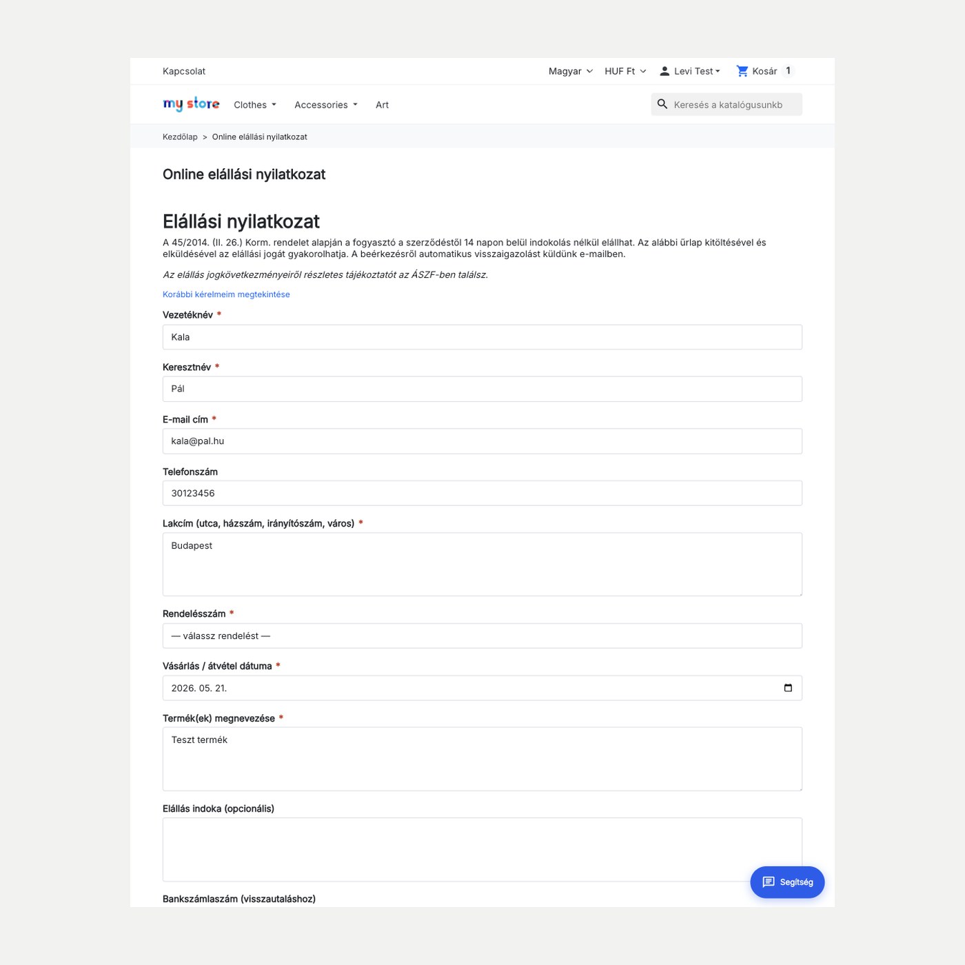 Retragere online și conformitate cu protecția consumatorilor - PrestaShop