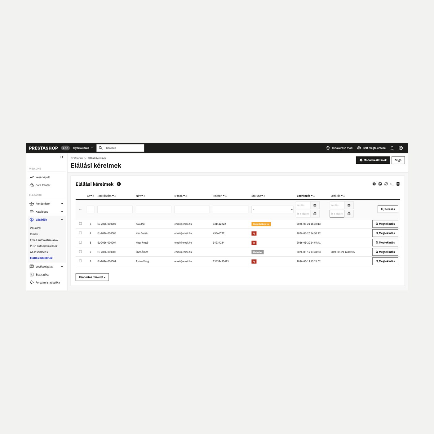 Retragere online și conformitate cu protecția consumatorilor - PrestaShop