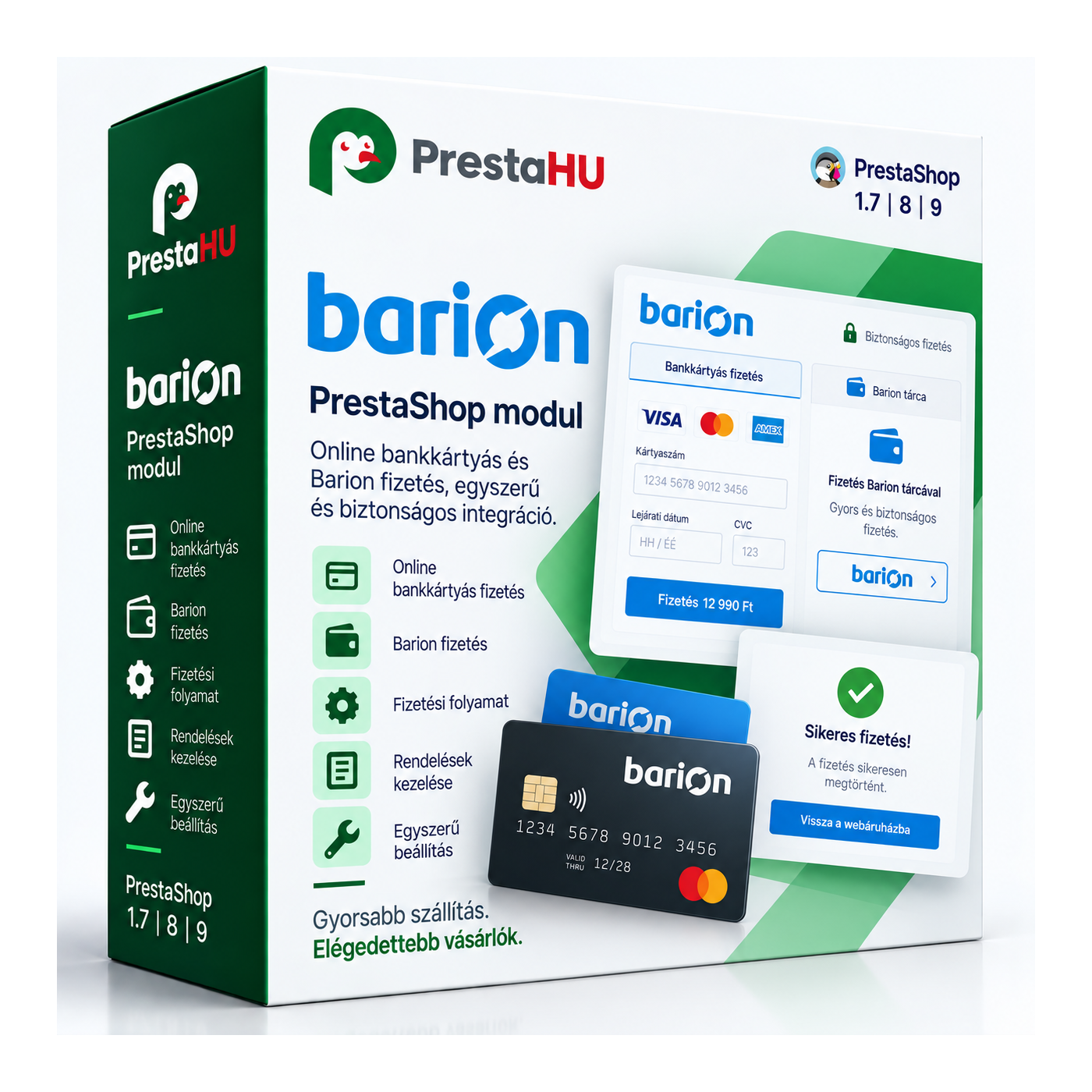PrestaShop - Plată Barion și integrare Barion Full Pixel PrestaShop