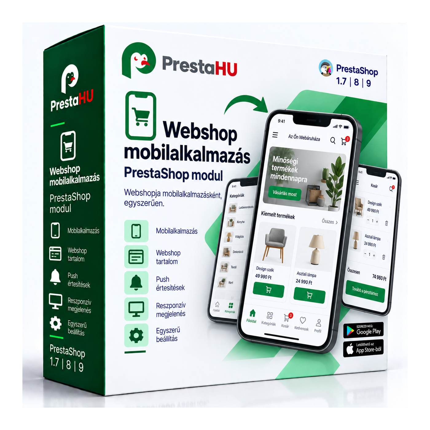 Modul PWA pentru PrestaShop: magazinul online ca aplicație mobilă | PrestaHU