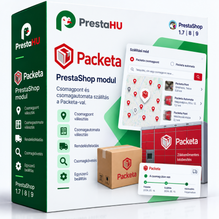 PrestaShop - puncte de ridicare Packeta și trimitere automată (API)