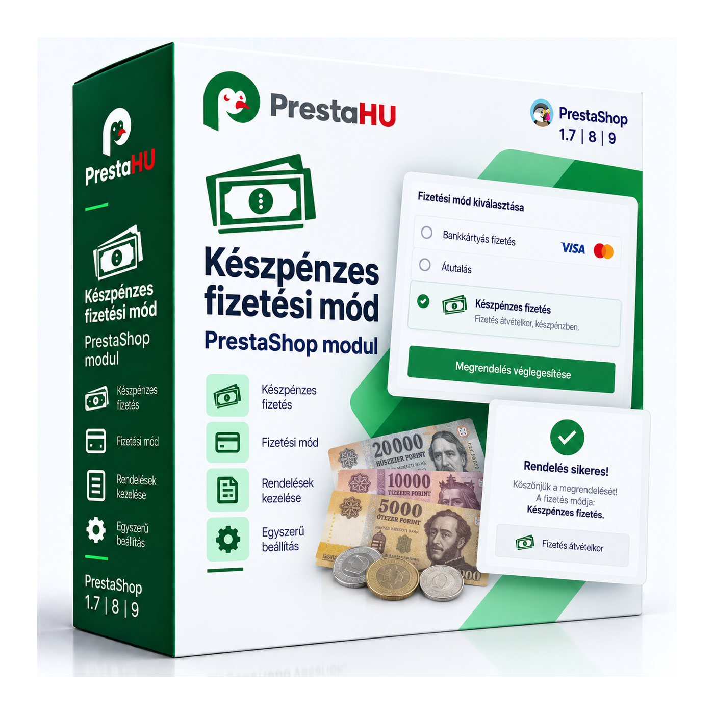 Metodă de plată în numerar - PrestaShop