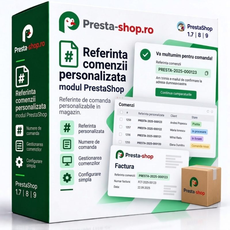ID personalizat al comenzii