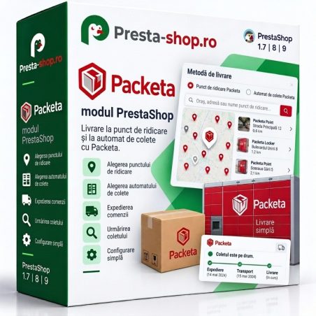 Modul PrestaShop Packeta