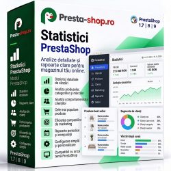 Modul de statistici PrestaShop - analiză detaliată a traficului