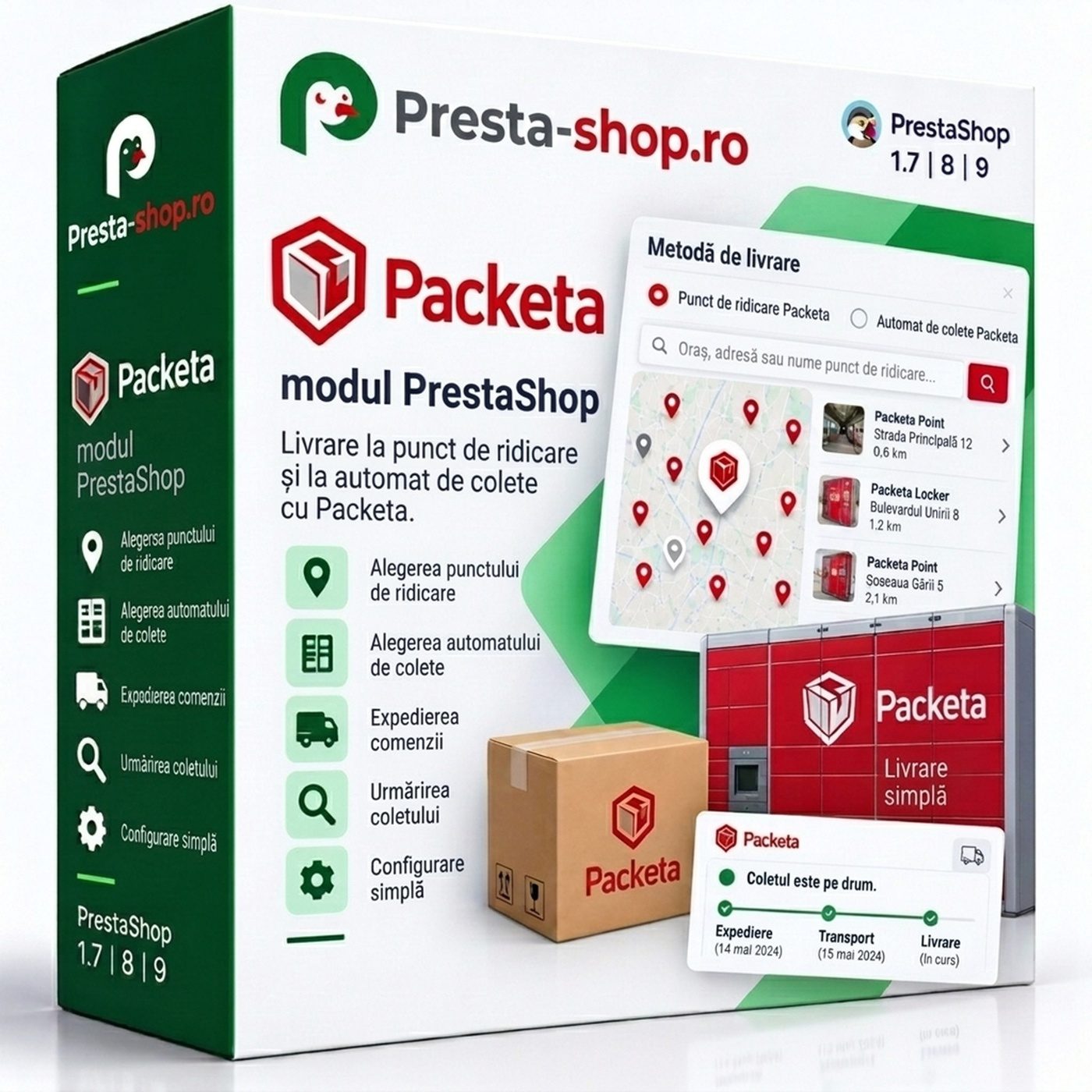 Integrare Packeta – Z-BOX, puncte de ridicare PrestaShop | Presta-shop.ro