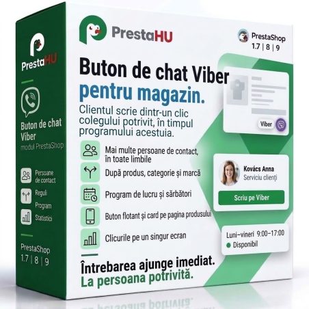 Buton de chat Viber PrestaShop | Presta-shop.ro